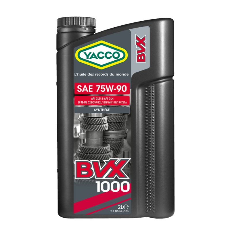 Флагманът BVX 1000 SAE 75W-90 скоро и в 2л опаковка...