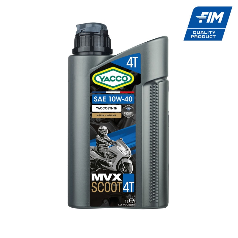 Одобрената от FIM формула на MVX SCOOT 4T 10W-40 се завърна в портфолиото на YACCO България