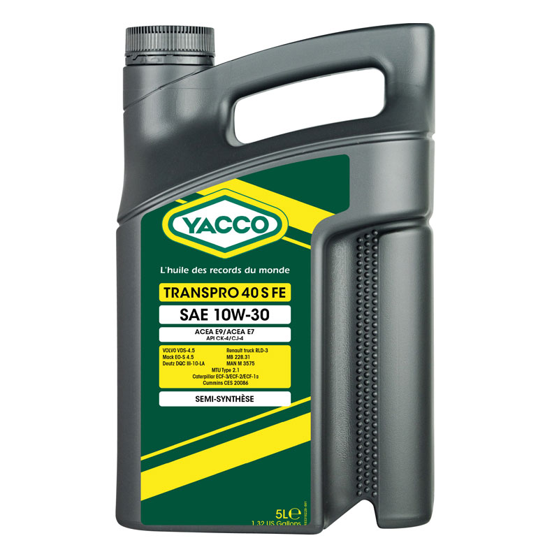 YACCO TRANSPRO 40 S FE SAE 10W-30 5л.
